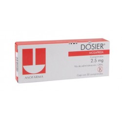 DOSIER 2.5 MG TAB C/30