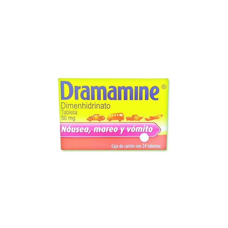 DRAMAMINE 50MG TAB C/24