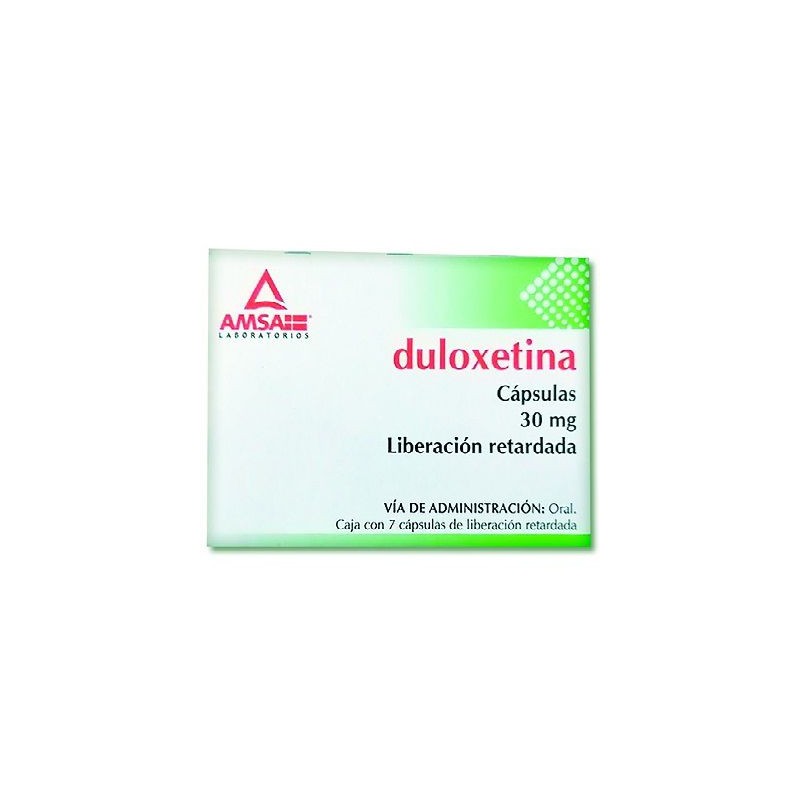 DULOXETINA 30MG C/7 CAP