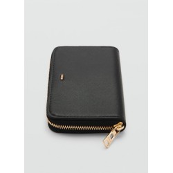 Billetera efecto safiano