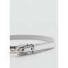 Cinturón metalizado hebilla