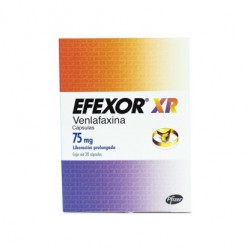 EFEXOR-XR 75MG CAP C/20