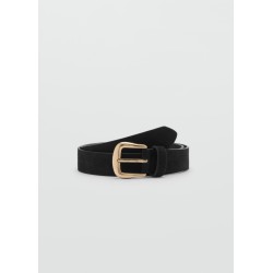 Cinturón piel hebilla