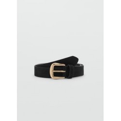 Cinturón piel hebilla