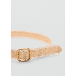 Cinturón hebilla metálica