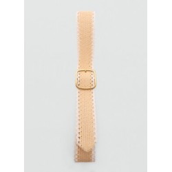 Cinturón hebilla metálica