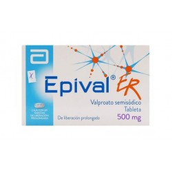 EPIVAL ER 500MG TAB C/60