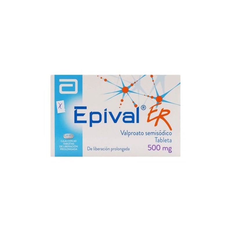 EPIVAL ER 500MG TAB C/60