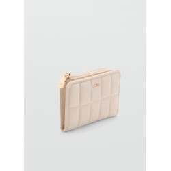 Billetera acolchada solapa