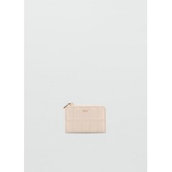 Billetera acolchada solapa