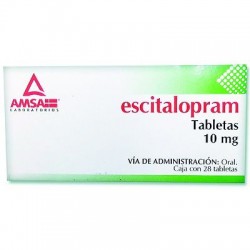 ESCITALOPRAM 10MG TAB C/28