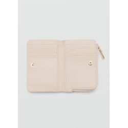 Billetera acolchada solapa