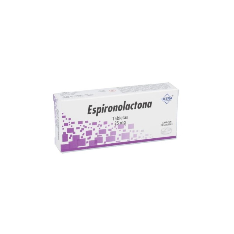 ESPIRONOLACTONA 25MG TAB C/20
