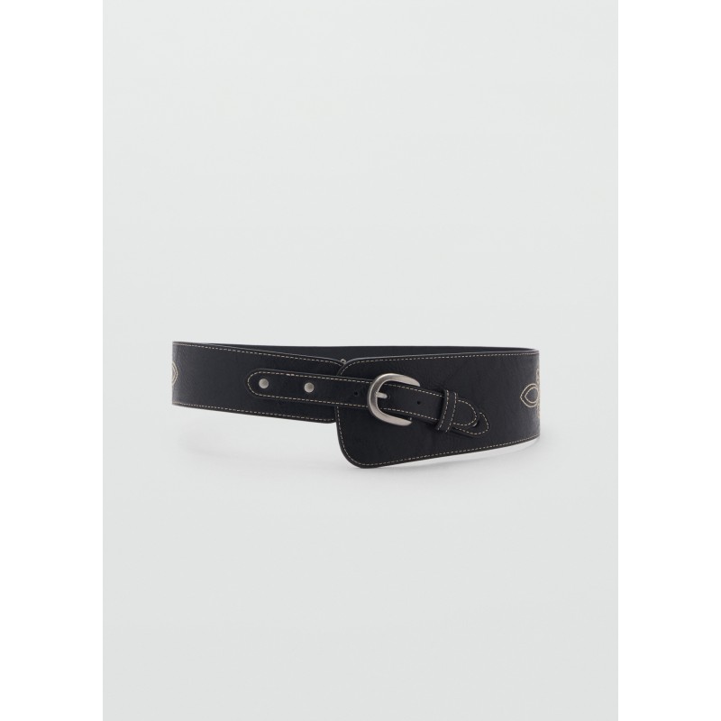 Cinturón fajín hebilla