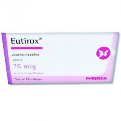EUTIROX 75MCG TAB C/50