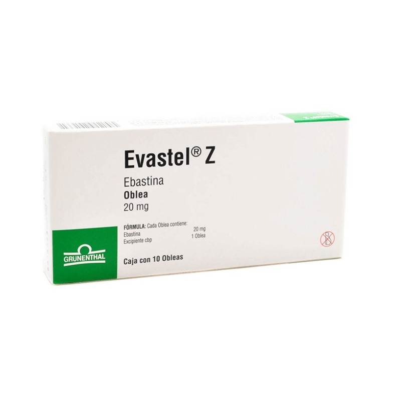 EVASTEL-Z 20 MG OBLEAS C/10