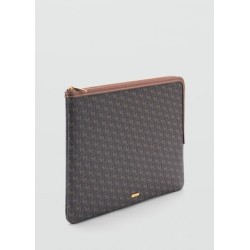 Funda portátil estampado logo