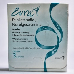 EVRA 6MG PARCHES C/3