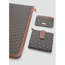 Funda portátil estampado logo