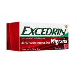 EXCEDRIN MIGRAÑA TAB C/24