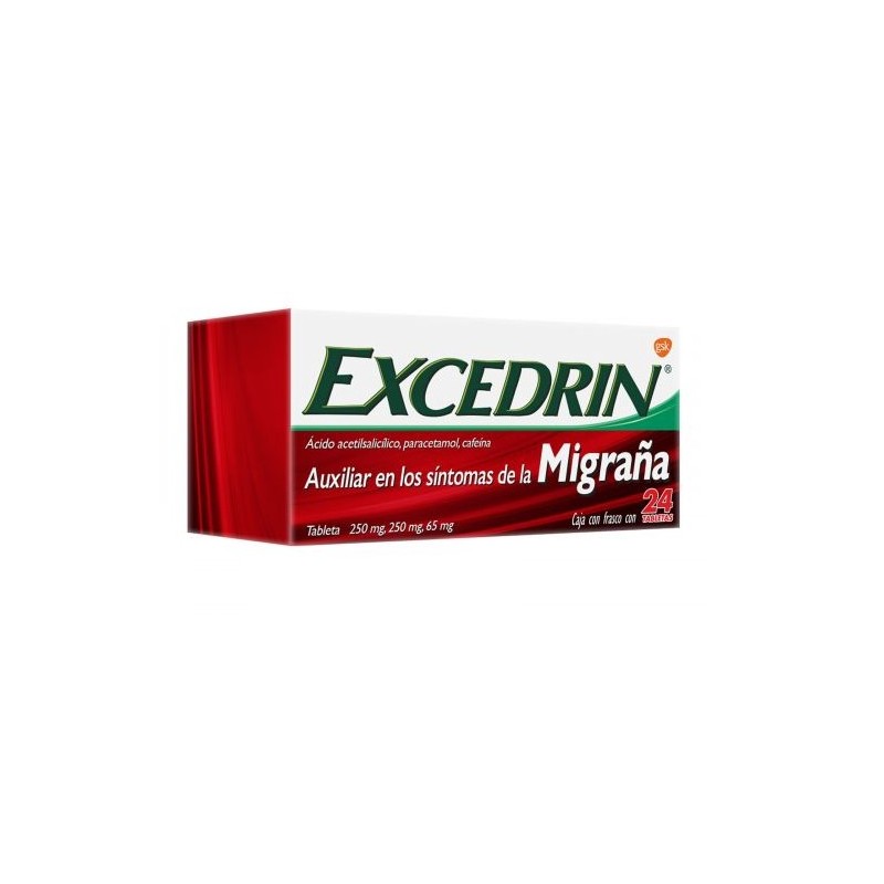 EXCEDRIN MIGRAÑA TAB C/24
