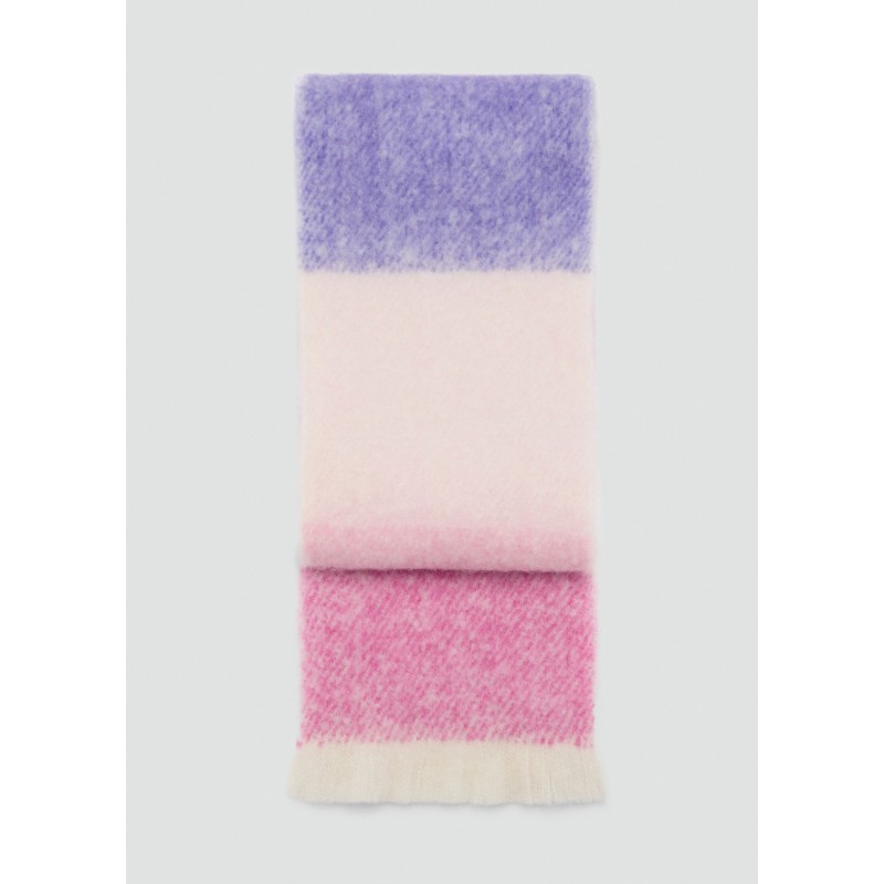 Bufanda multicolor flecos