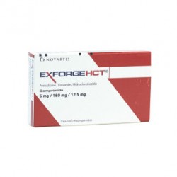 EXFORGE HCT 5MG/160MG/12.5MG CPR C/14