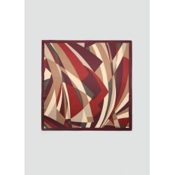 Pañuelo estampado geométrico