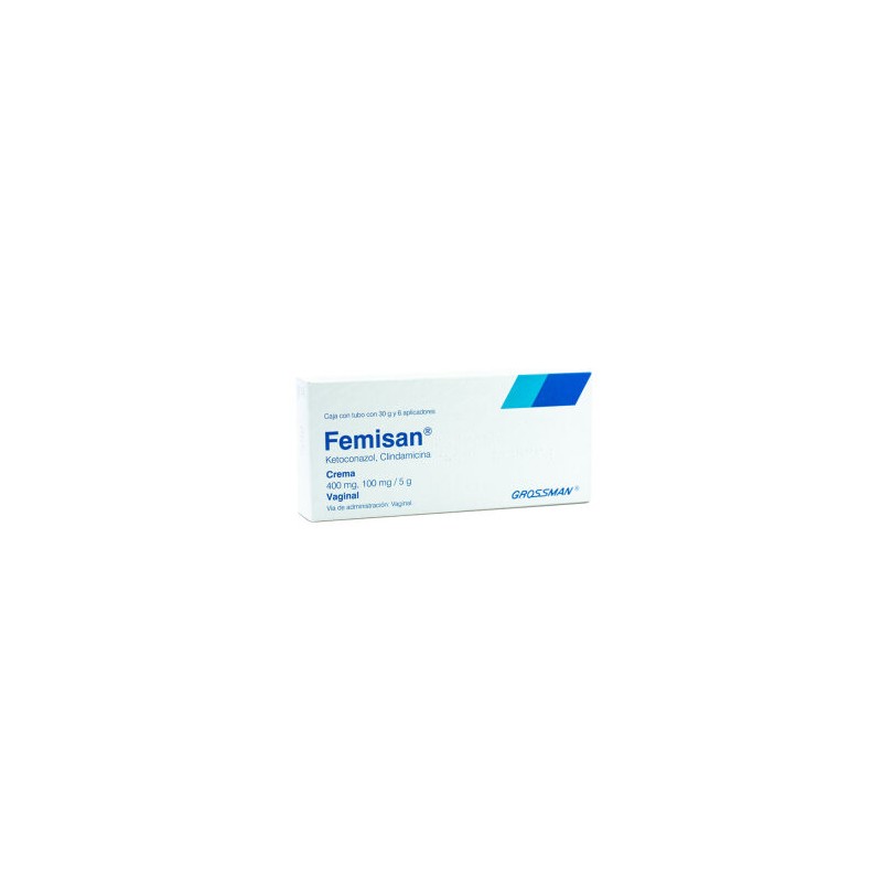FEMISAN 400MG CRA VAG 30GR C/6 APLI