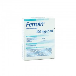 FERROIN 100 MG AMP 3X2 ML