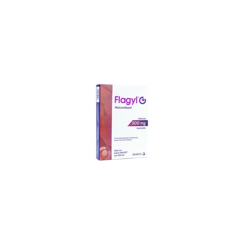 FLAGYL 500MG SOL INY 100ML