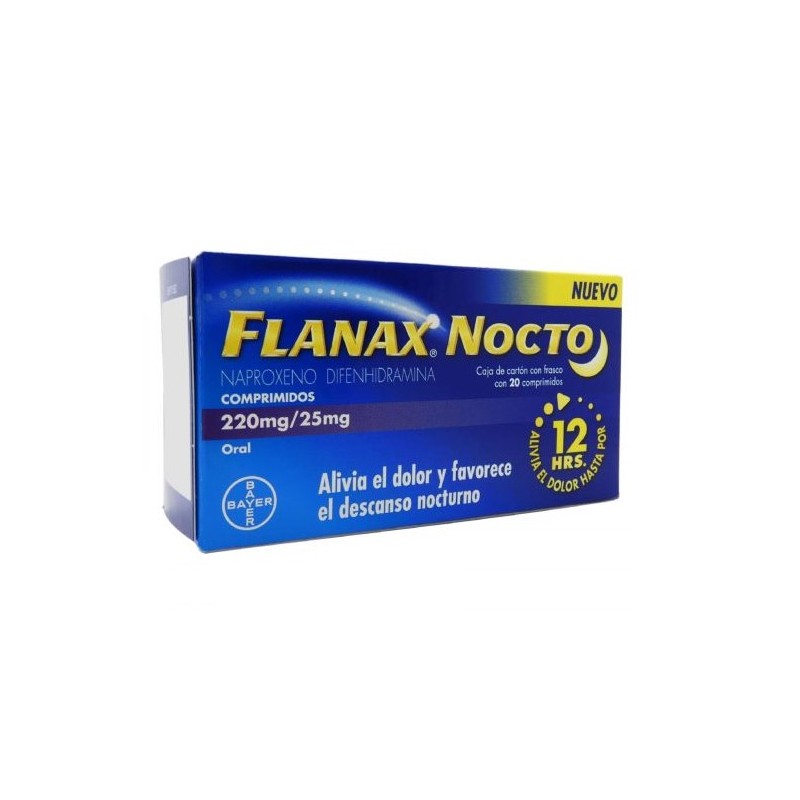 FLANAX NOCTO 220/25MG CPR C/20