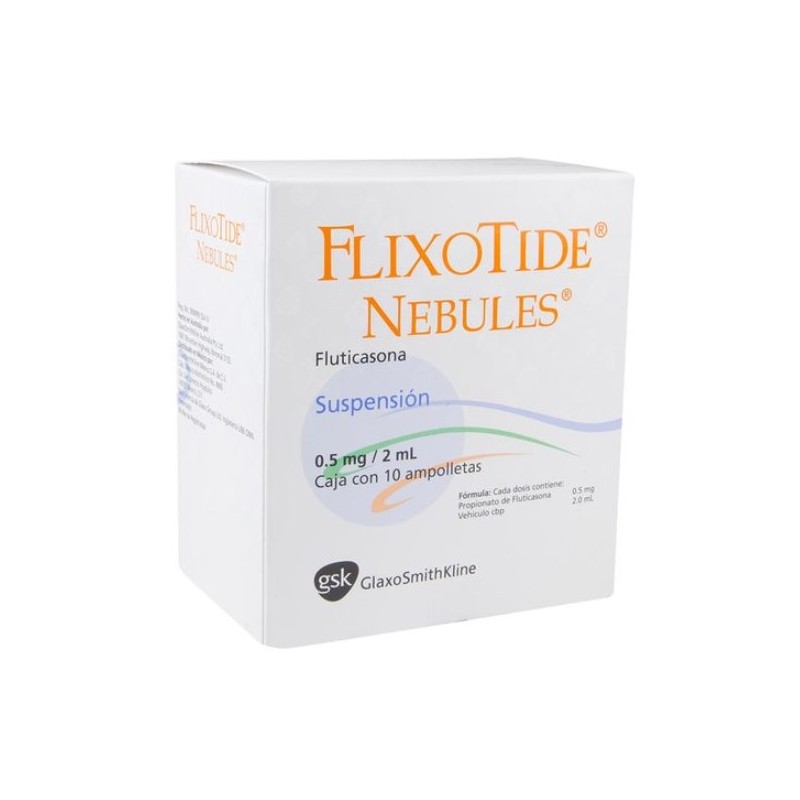 FLIXOTIDE NEBULES 0.5MG C/10 AMP