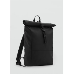 Mochila engomada cierre solapa