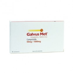GALVUS MET 50MG/1000MG COMP C/30