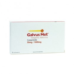 GALVUS MET 50MG/1000MG COMP C/30