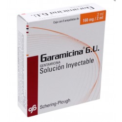GARAMICINA GU 160MG 2ML AMP C/5