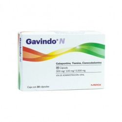 GAVINDO N 300/100/0.200MG CAP C/30