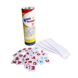 Bingo de Palabras en Tubo de cartón