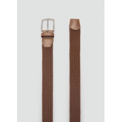 Cinturón trenzado elástico