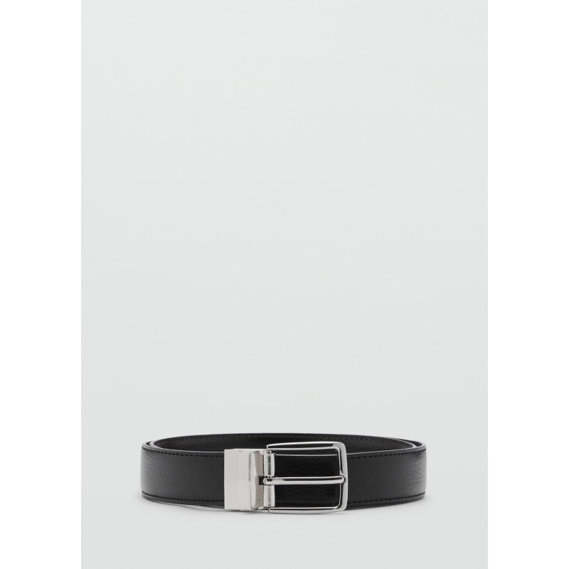 Cinturón reversible piel abatanada