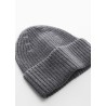 Gorro punto mezcla lana