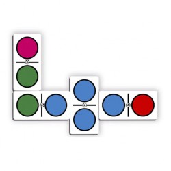 Dominó Gigante de Colores