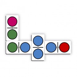 Dominó Gigante de Colores