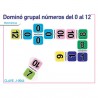 Dominó Grupal Números del 0 al 12 (91 Piezas)