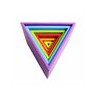 Encaje Pirámide Prismas Triangulares