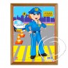 Figura de Ensarte Policia