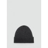Gorro mezcla lana y cashmere canalé