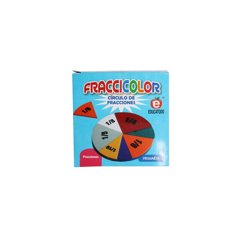 Fraccicolor Círculo de Fracciones