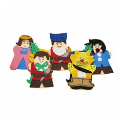 Juego de 5 Títeres Digitales El Gato con Botas